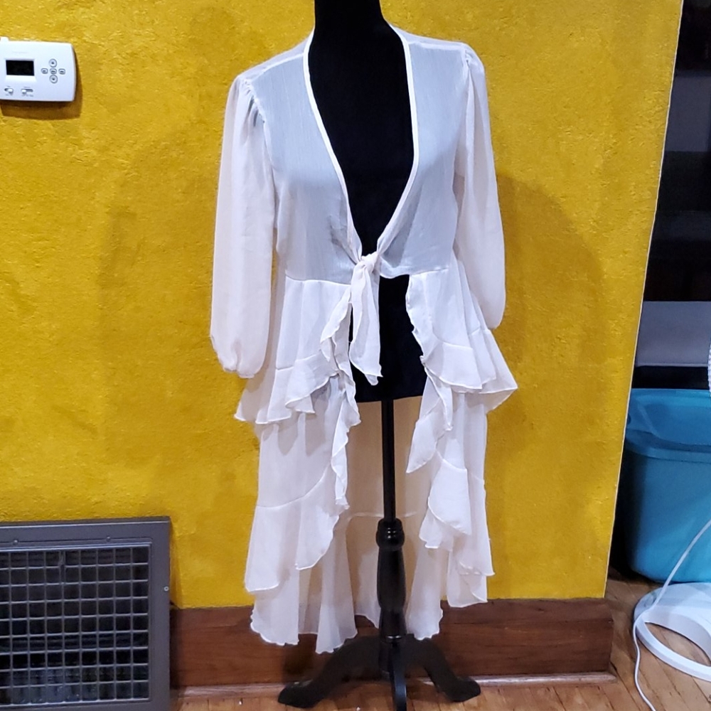 Flowy kimono style cover up